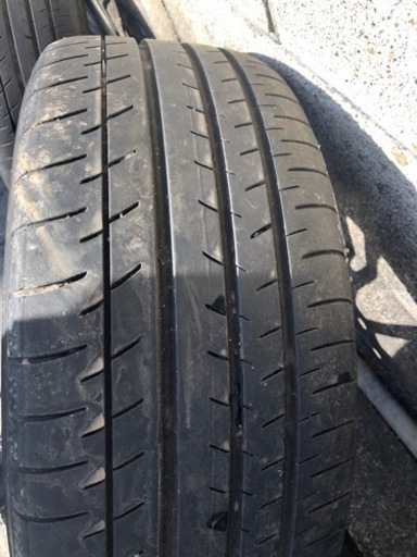 86前期ホイール4本中古タイヤ付き