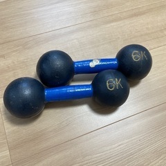 ダンベル6キロ✖️2