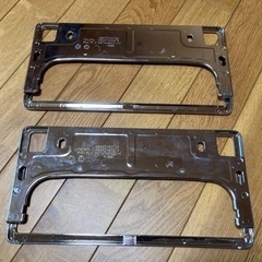 ナンバーフレームお譲りします（※値下げしました）の画像