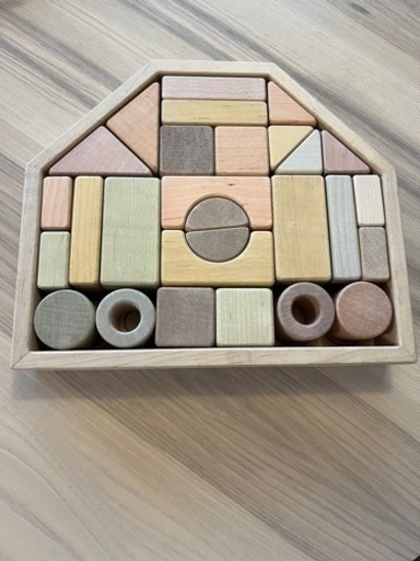 NIHONシリーズ つみきのいえ M  積み木