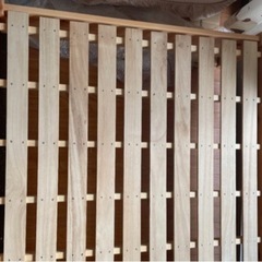 無印良品　シングルベッド　フレームのみの画像