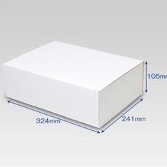 【新品未使用】組み立て式 白 箱 15枚の画像