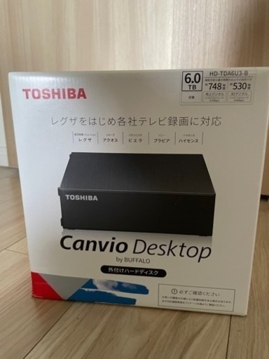 【新品】東芝(バッファロー)6TBハードディスク