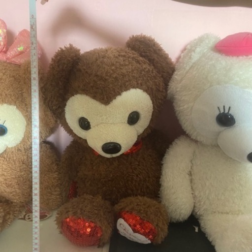 BIGぬいぐるみ くま ３体セット