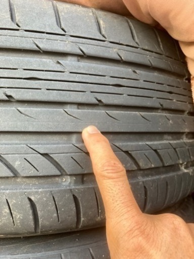 225/45r18東洋プロクサス車内保管