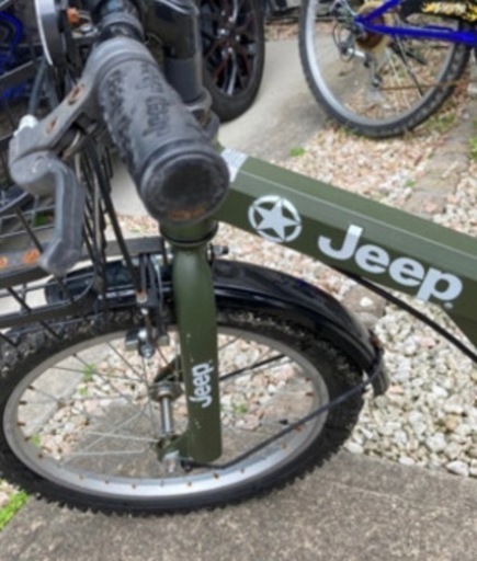ジープ自転車　子ども用18インチ