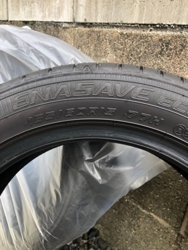 タイヤ新車外しDUNLOP ENASAVE サマータイヤ165/60R15 4本セット