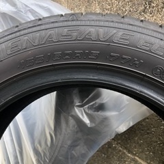 タイヤ新車外しDUNLOP ENASAVE サマータイヤ165/60R15 4本セットの画像