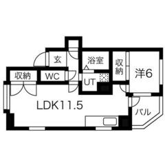 💚仲介手数料無料💚【近鉄大阪線「大阪上本町」徒歩5分】敷金０●１ＬＤＫ●角部屋●ガスコンロ設置可●バストイレ別●独立洗面台●室内洗濯機置き場●オートロック●エレベーター『X065』 - 大阪市