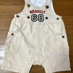ロンパースとポロシャツ　２点セット　80サイズの画像