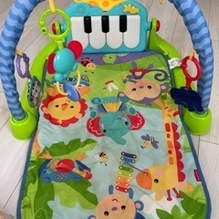 音のなるベビーマット、ピアノ