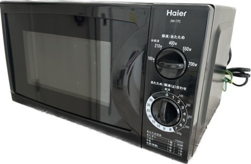 電子レンジ　Haier　黒