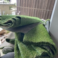 人工芝　汚れてますの画像