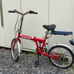 シマノ　折りたたみ自転車※ブレーキ、タイヤ直せる方※