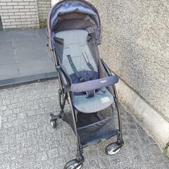 取引中・中古ピジョンB型軽量ベビーカービングル　公式修理センター...