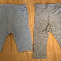 130.ユニクロ・アプレレクール　レギンス　80の画像