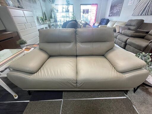 2人掛けソファ　モカ