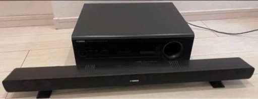 「9/12まで」Yamaha ホームシアターキット　サウンドバー　スピーカー　{リモコン欠品}