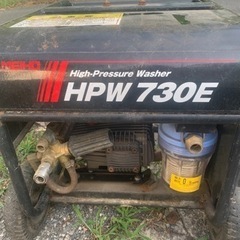 HPW730E 高圧洗浄機及び管掃除ノズル付きホース