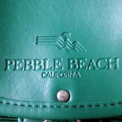 カリフォルニア ペブル・ビーチ ゴルフクラブ場ブランド シューズケースの画像