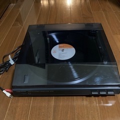 レコードプレーヤーの画像