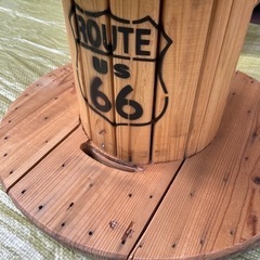 電線ドラム・ケーブルドラム・木製ドラム/ガーデニング/キャンプ/多肉の画像