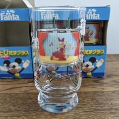 【0円無料　未使用品】Fanta ファンタ Disney ディズニー とびだすグラス 10個組セット
の画像