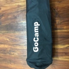 Go Camp コット　折りたたみベッド　黒