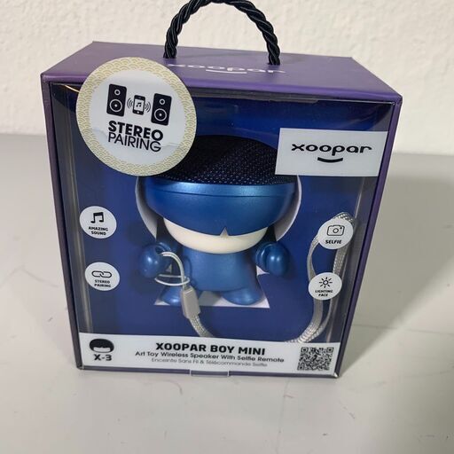 ✨期間限定・特別価格✨XOOPAR BOY MINI ECO EDITION XB-S16ME Bluetoothスピーカー ブルー
