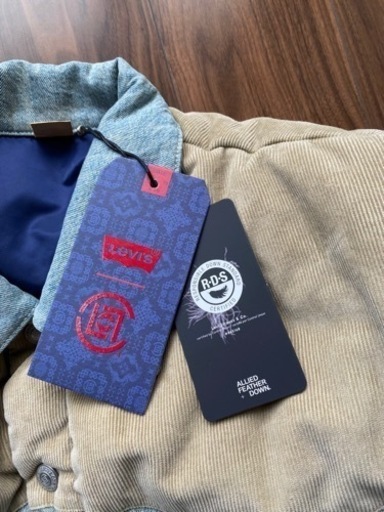 LEVI'S✖️CLOT リバーシブルダウンジャケット