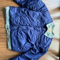 LEVI'S✖️CLOT リバーシブルダウンジャケットの画像