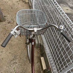 26インチ自転車　数回のみ走行の画像