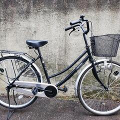 B126 普通自転車★AQUA TIQUE★26インチ★変速無しの画像