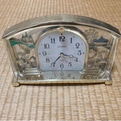 置時計  CITIZEN  温度計  中古品