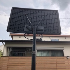 バスケットゴールの画像