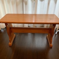 ちょうど良い大きさの万能ベンチ75×30×43の画像