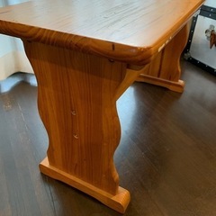 ちょうど良い大きさの万能ベンチ75×30×43の画像