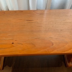 ちょうど良い大きさの万能ベンチ75×30×43の画像