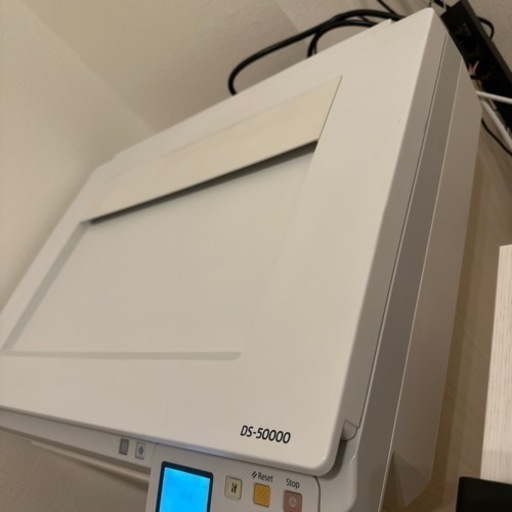 【少使用美品】EPSON DS-50000 ＋ネットワークアダプター スキャナ