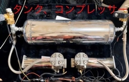 値下げ交渉⭕️エアサス VIAIR 480C　タンク　コンプレッサー　タッチパネル