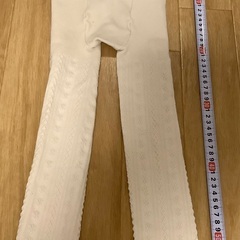 完売★140.アプレレクール　ジャガードお花柄レギンス　110