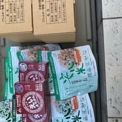 防災食　安心米13袋　ようかん5箱　ライスクッキー２袋