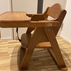 KATOJI   木製ベビーローチェアの画像