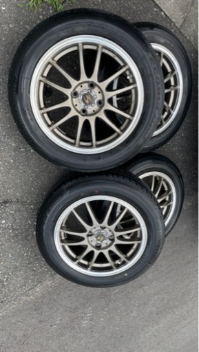 15インチ 6J アルミホイール タイヤ付き