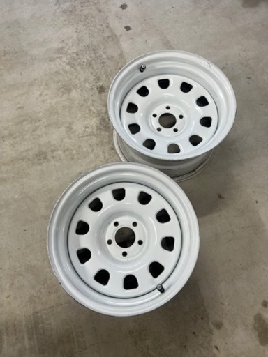 17インチ　鉄ホイール　4本　9j