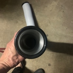 ストーブの熱気延長用ダクトの画像
