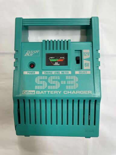 【北見市発】セルスター CELLSTAR バッテリーチャージャー SS-3 1990年製 (D5177wY)
