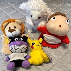 ぬいぐるみ パペット おまとめ 5体