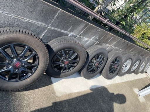 軽トラ用　夏タイヤ　冬タイヤ　4本✖️2セット 8本まとめて