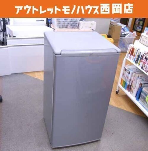 1ドア冷蔵庫 アクア AQR-81E 75L 2016年製 シルバー AQUA 西岡店